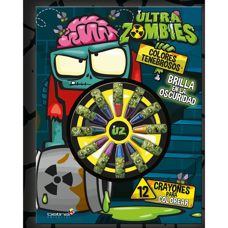 ULTRA ZOMBIES - COLORES TENEBROSOS I EQUIPO EDITORIAL l TAPA RÚSTICA (EDAD SUGERIDA +) 1