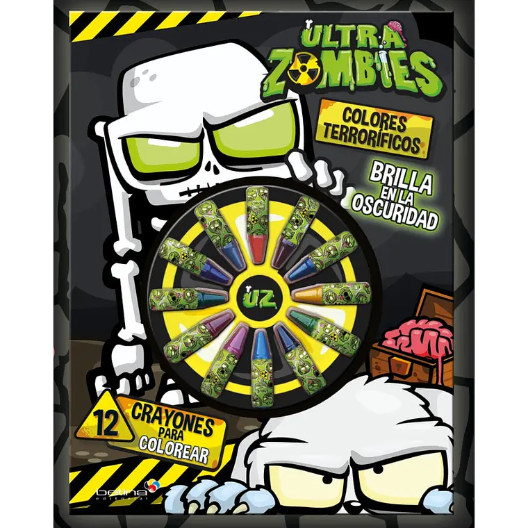 ULTRA ZOMBIES - COLORES TERRORÍFICOS I EQUIPO EDITORIAL  l TAPA RÚSTICA (EDAD SUGERIDA 4+) 1