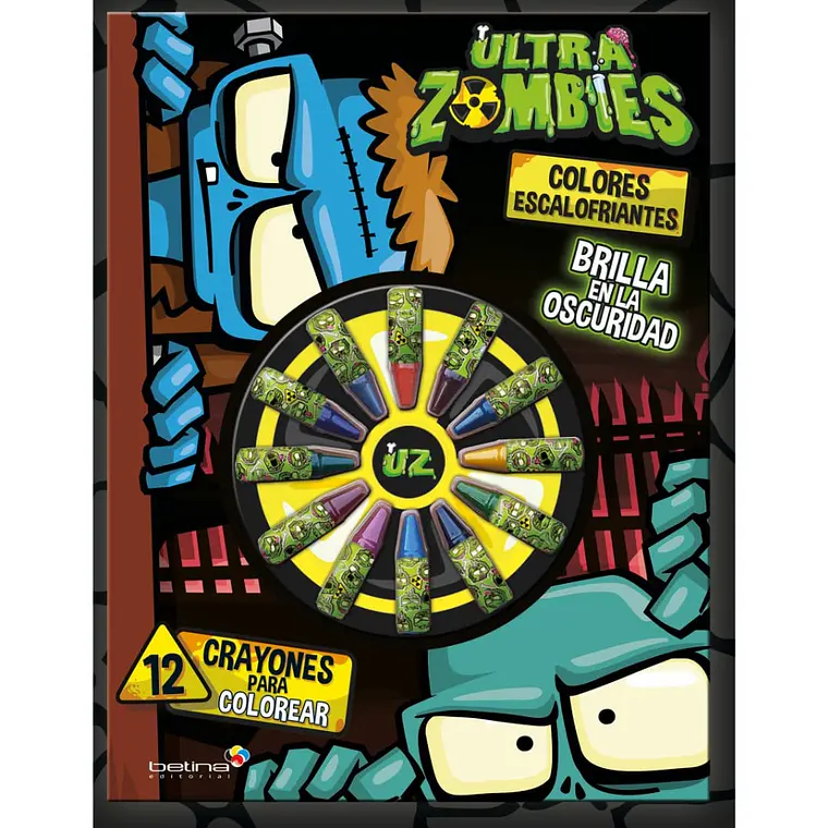 ULTRA ZOMBIES - COLORES ESCALOFRIANTES I EQUIPO EDITORIAL l TAPA RÚSTICA (EDAD SUGERIDA 4+) 1