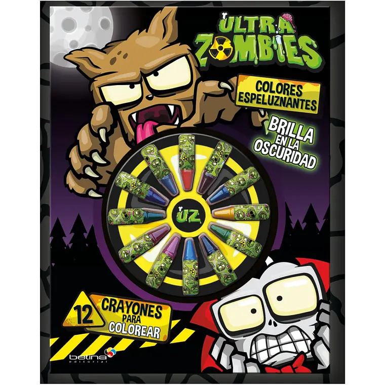ULTRA ZOMBIES - COLORES ESPELUZNANTES I EQUIPO EDITORIAL  l TAPA RÚSTICA (EDAD SUGERIDA 4+) 1