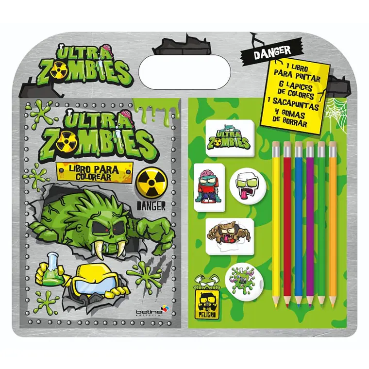 ULTRA ZOMBIES - DANGER I EQUIPO EDITORIAL  l TAPA RÚSTICA (EDAD SUGERIDA 5+) 1