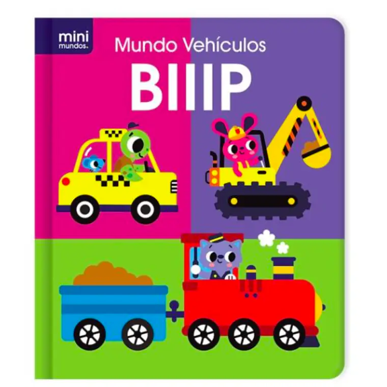 MINI MUNDOS - MUNDO VEHICULOS I EQUIPO EDITORIAL BRIJBASI l TAPA DURA (EDAD SUGERIDA 1+) 1