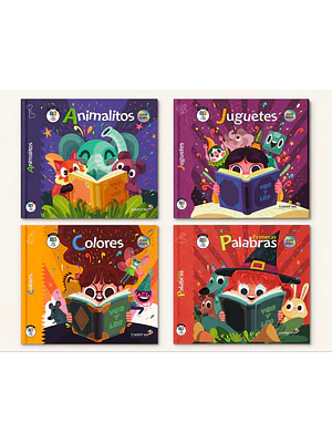 PACK PRIMERA INFANCIA 1 - 4 LIBROS (EDAD RECOMENDADA 1+)