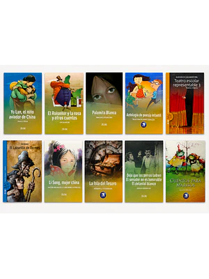 PACK LECTURA ESCOLAR 1 - 10 LIBROS (EDAD RECOMENDADA 8+) 