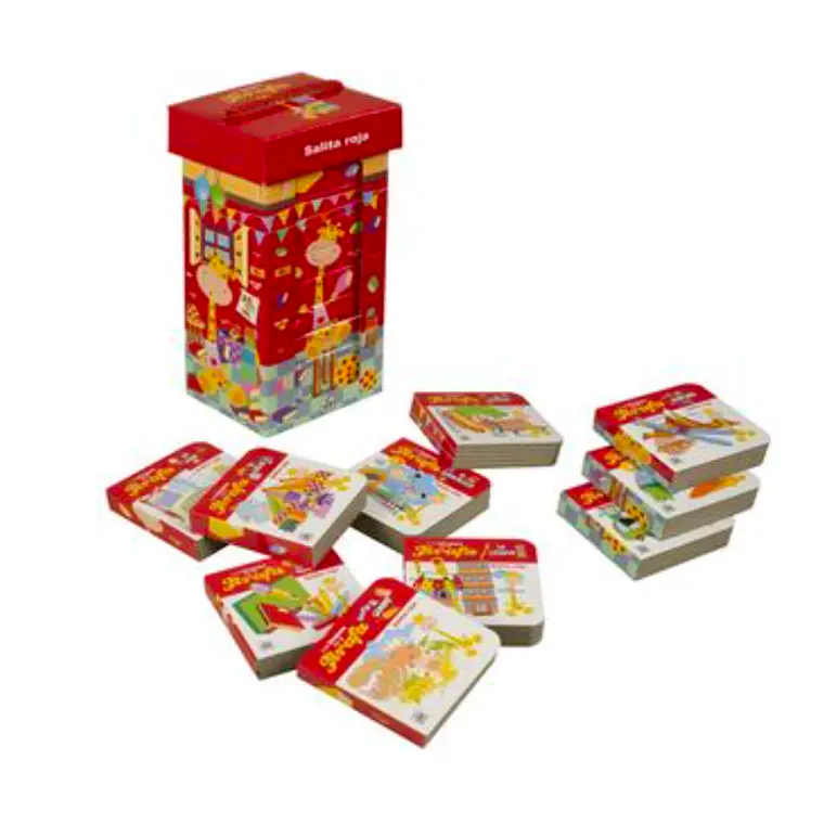 LOS BLOQUES DE LA JIRAFA ROJA I EQUIPO BETINA l TAPA DURA (EDAD SUGERIDA 3+)  2