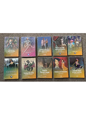PACK LECTURA ESCOLAR 4 - 10 LIBROS (EDAD RECOMENDADA 12+)
