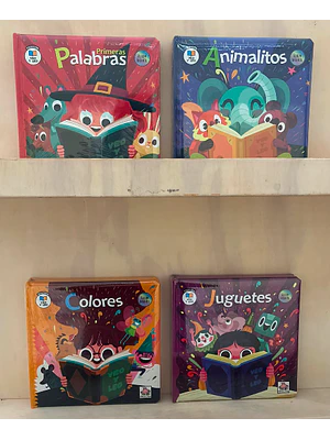 PACK PRIMERA INFANCIA 1 - 4 LIBROS (EDAD RECOMENDADA 1+)