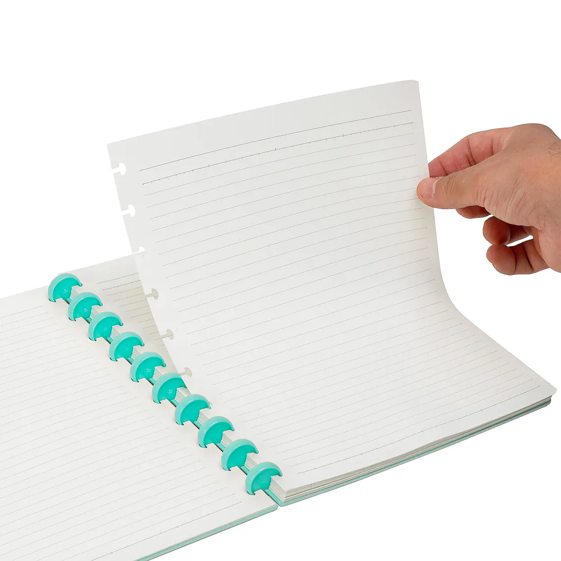 CUADERNO C/ PINES ANILLADO B5 CALIPSO (20 x 26 x 2,2 cm) 2