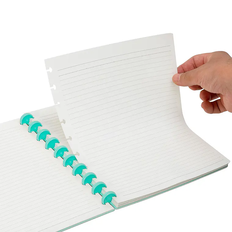 CUADERNO C/ PINES ANILLADO B5 CALIPSO (20 x 26 x 2,2 cm) 2
