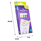 SET DESTACADOR REDONDO DELGADO ADIX (6 UNIDADES - 3 COLORES) - Miniatura 5