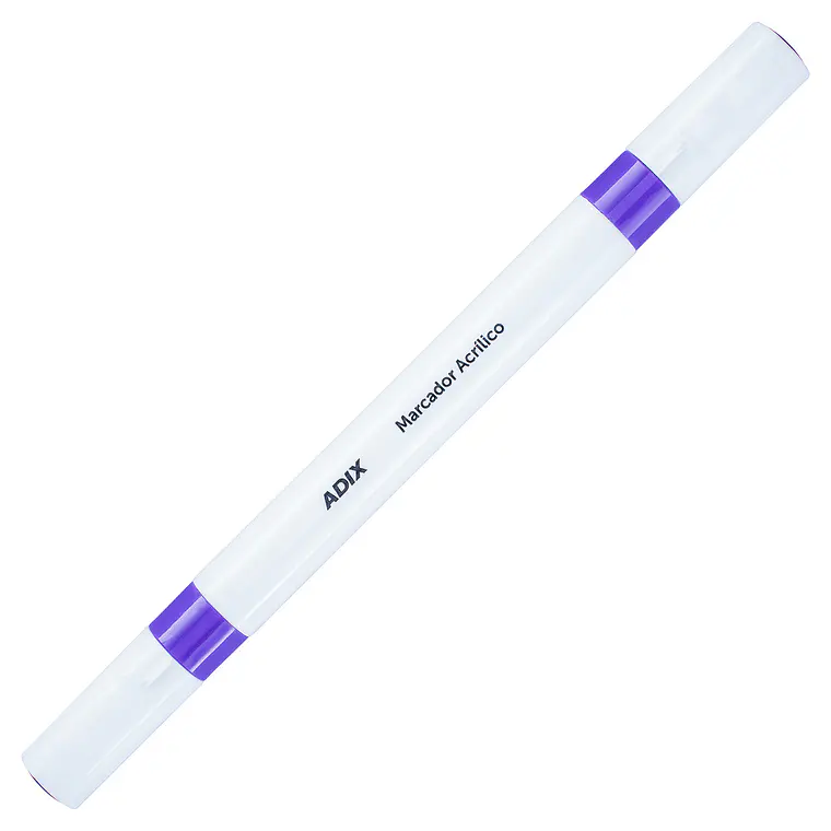 MARCADOR ACRÍLICO PUNTA BRUSH/FINA (6 COLORES) 2