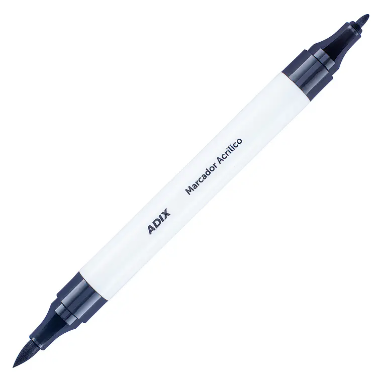 MARCADOR ACRÍLICO PUNTA BRUSH/FINA (6 COLORES) 3