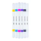 MARCADOR ACRÍLICO PUNTA BRUSH/FINA (6 COLORES) - Miniatura 13
