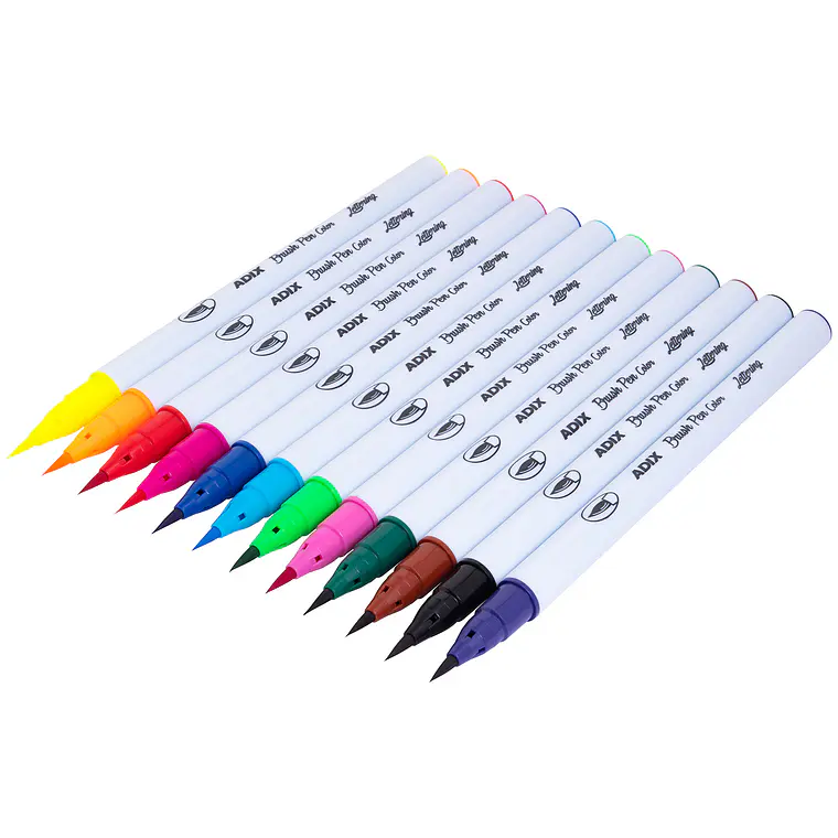 SET DE BRUSH PEN (12 COLORES) 1
