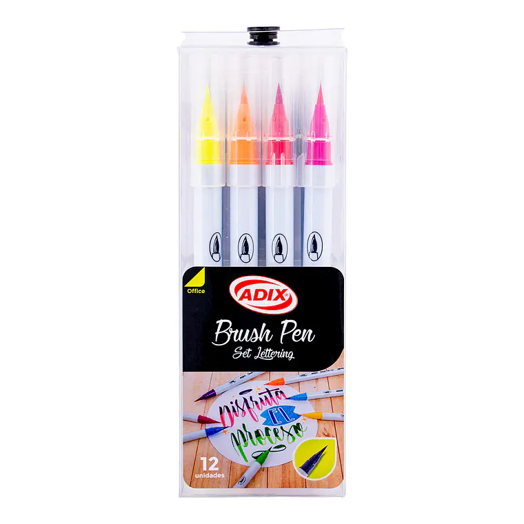 SET DE BRUSH PEN (12 COLORES) 5