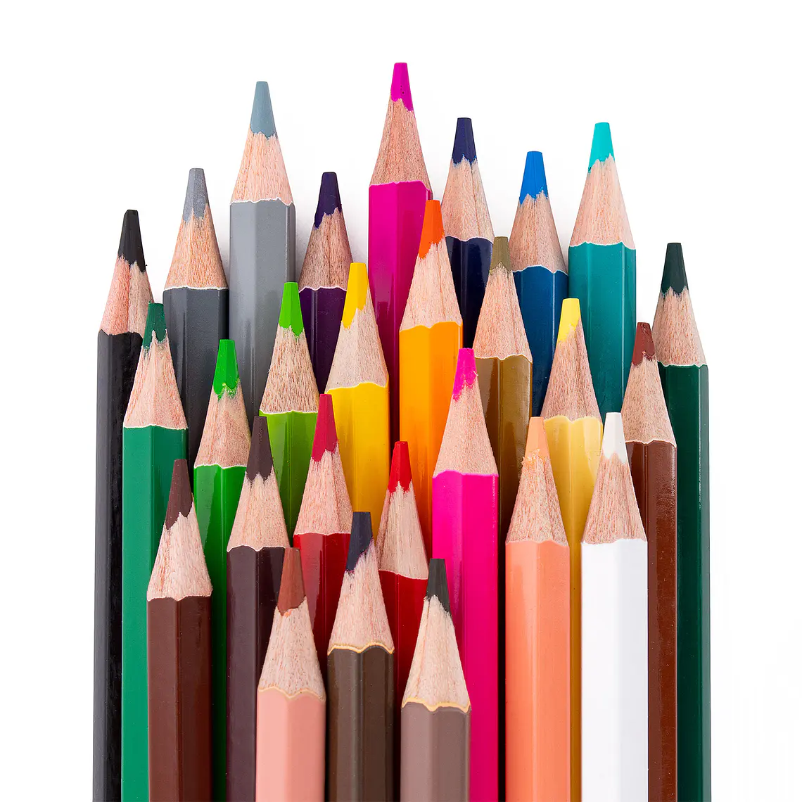 LÁPICES DE COLORES (27 UNIDADES - 30 COLORES) 4