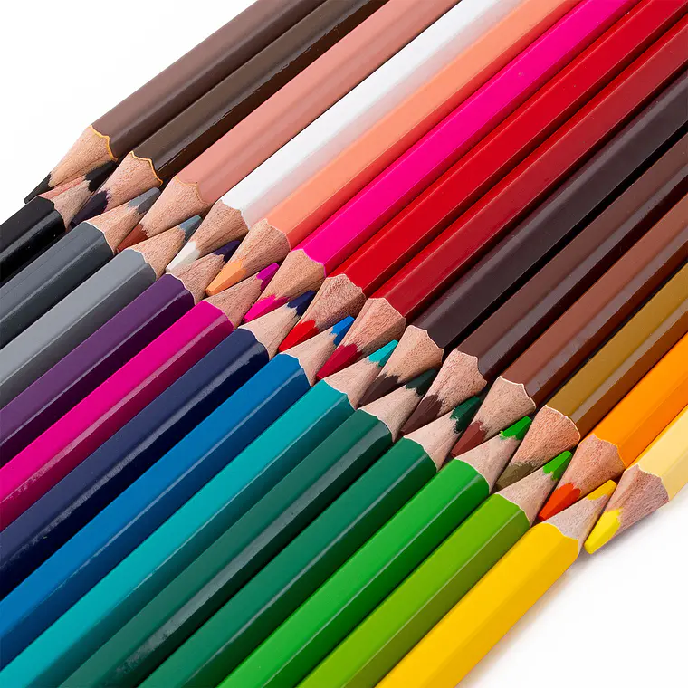 LÁPICES DE COLORES (27 UNIDADES - 30 COLORES) 6