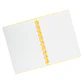 CUADERNO C/ PINES ANILLADO B5 AMARILLO (20 x 26 x 2,2 cm) - Miniatura 2
