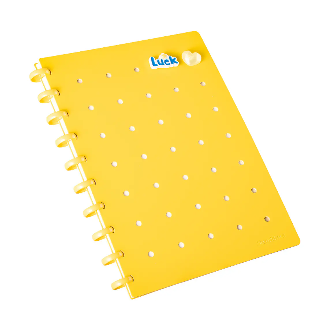 CUADERNO C/ PINES ANILLADO B5 AMARILLO (20 x 26 x 2,2 cm) 3
