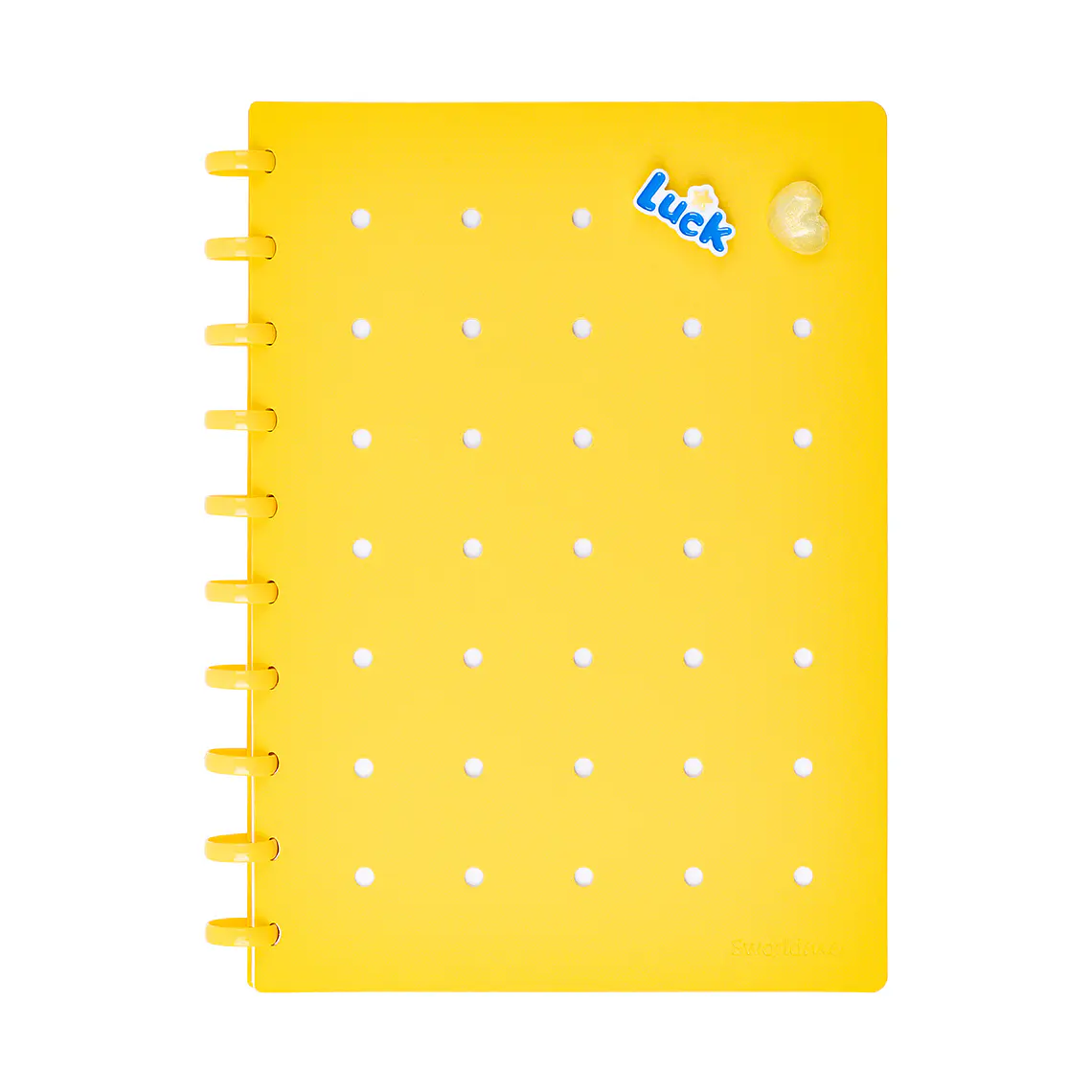 CUADERNO C/ PINES ANILLADO B5 AMARILLO (20 x 26 x 2,2 cm) 1