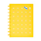 CUADERNO C/ PINES ANILLADO B5 AMARILLO (20 x 26 x 2,2 cm) - Miniatura 1