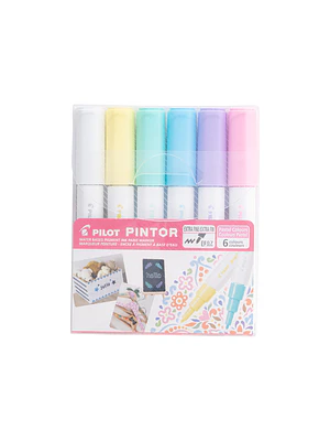 PINTOR SET PASTEL PUNTA EXTRA FINA (6 UNIDADES)