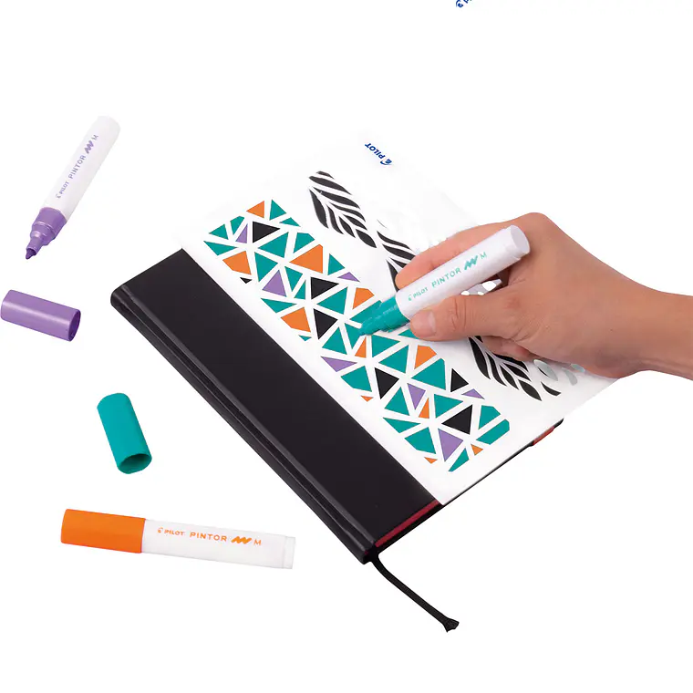 SET PINTOR + STENCIL 5