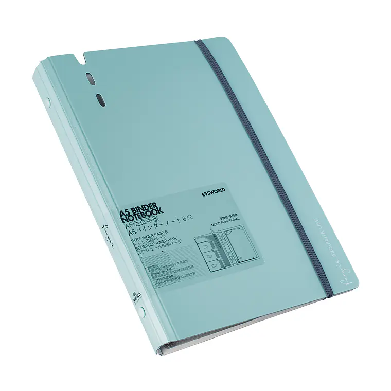 AGENDA A5 CELESTE C/HOJA DE REPUESTO (18 x 35.5 x 2.9 cm) 1