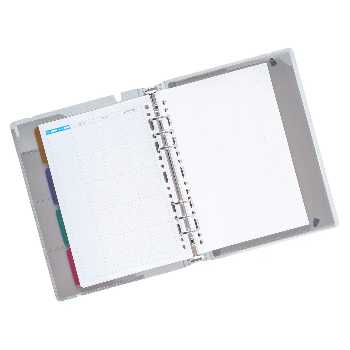 AGENDA A5 CELESTE C/HOJA DE REPUESTO (18 x 35.5 x 2.9 cm) 3
