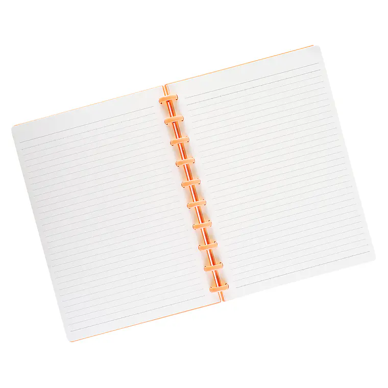 CUADERNO C/ PINES ANILLADO B5 ROSADO (20 x 26 x 2,2 cm) 2