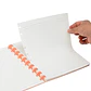 CUADERNO C/ PINES ANILLADO B5 ROSADO (20 x 26 x 2,2 cm) - Miniatura 4