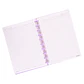 CUADERNO C/ PINES ANILLADO B5 MORADO (20 x 26 x 2,2 cm) - Miniatura 2