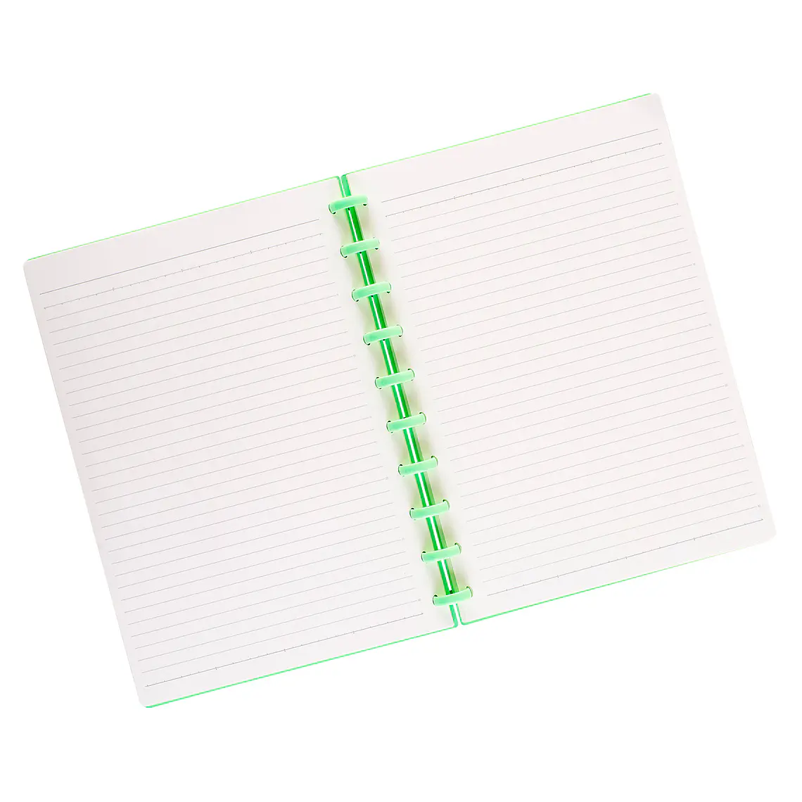 CUADERNO C/ PINES ANILLADO B5 VERDE AGUA (20 x 26 x 2,2 cm) 2