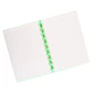 CUADERNO C/ PINES ANILLADO B5 VERDE AGUA (20 x 26 x 2,2 cm) - Miniatura 2