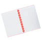 CUADERNO C/ PINES ANILLADO B5 FUCSIA (20 x 26 x 2,2 cm) - Miniatura 2