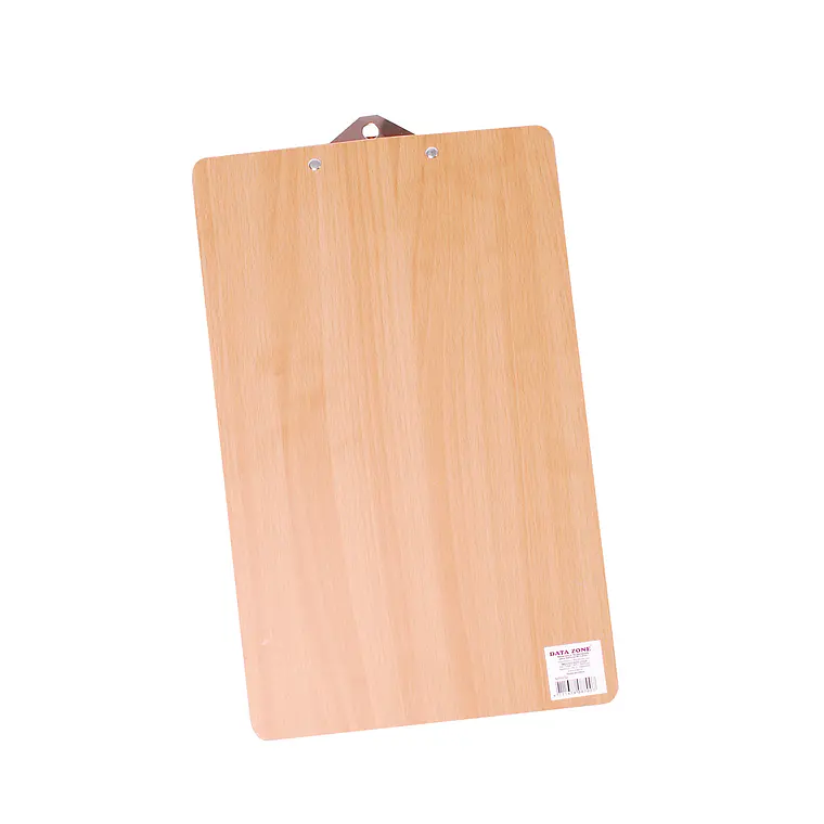 ANOTADOR DE MADERA REVESTIDA CON APRETADOR (23 × 4 × 41 cm) 2