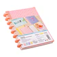 CUADERNO A5 CELESTE CON TEXTURA ROSADO (20 x 26 x 2,2 cm) - Miniatura 2