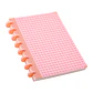 CUADERNO A5 CELESTE CON TEXTURA ROSADO (20 x 26 x 2,2 cm) - Miniatura 5
