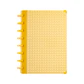CUADERNO A5 CELESTE CON TEXTURA AMARILLO (20 x 26 x 2,2 cm) - Miniatura 4