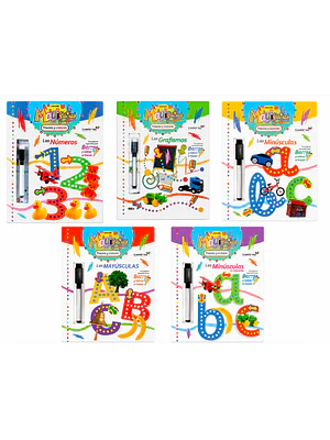 PACK LIBROS INFANTILES DE ACTIVIDADES - 5 LIBROS (EDAD RECOMENDADA 3+)