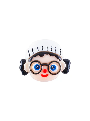 PIN CARICATURA PARA CUADERNO