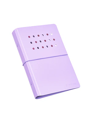 AGENDA C/ PIN A6 MORADO (13,5 x 19 x 2,9 cm)