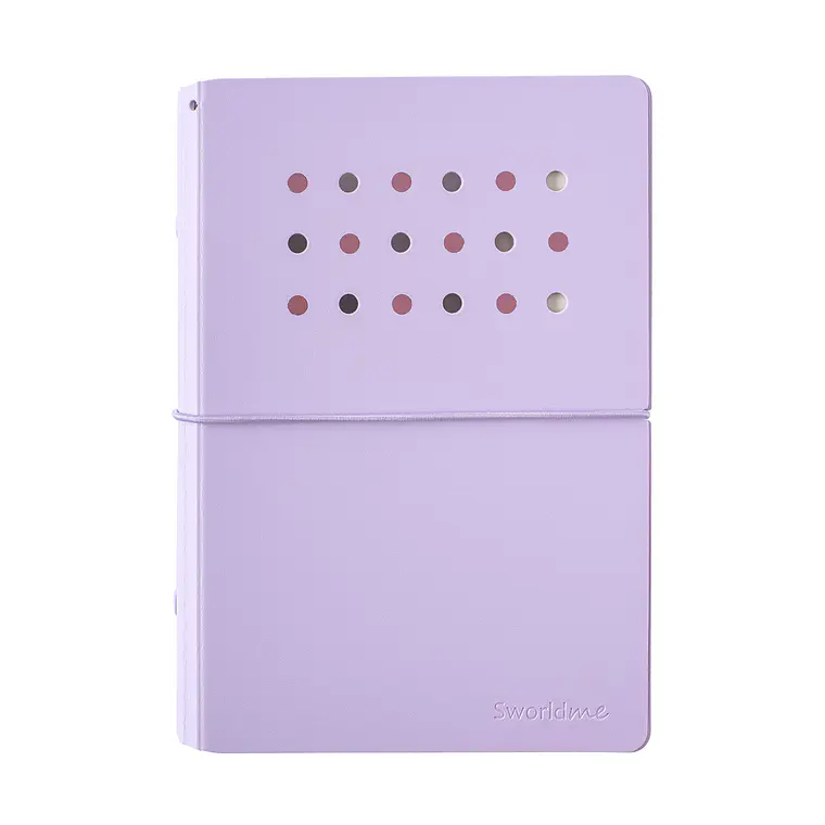 AGENDA C/ PIN A6 MORADO (13,5 x 19 x 2,9 cm) 2
