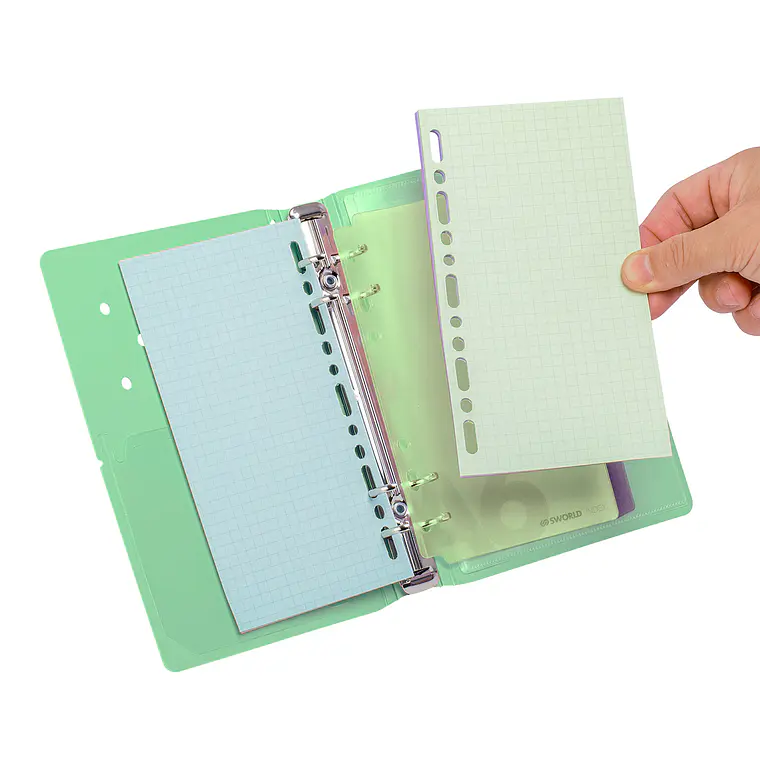 AGENDA C/ PIN A6 VERDE (13,5 x 19 x 2,9 cm) 4