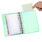 AGENDA C/ PIN A6 VERDE (13,5 x 19 x 2,9 cm) - Miniatura 6