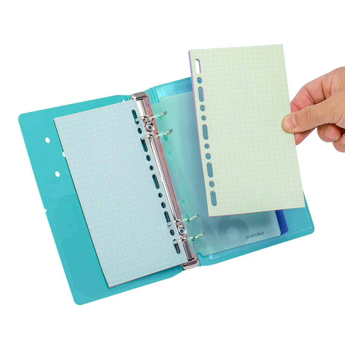 AGENDA C/ PIN A6 CALIPSO (13,5 x 19 x 2,9 cm) 4