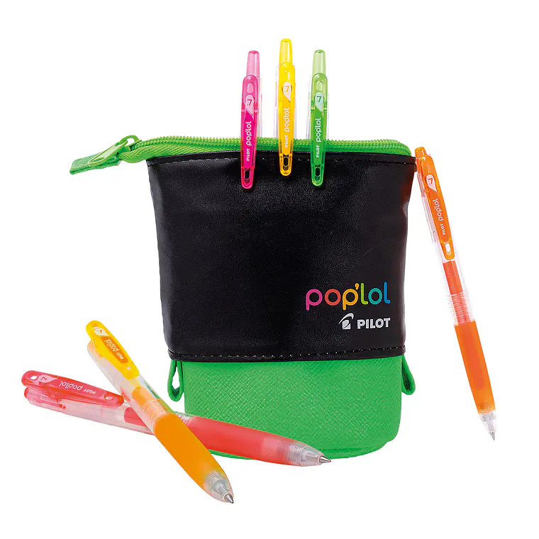 POP´LOL GEL 0.7 C/ESTUCHE RETRÁCTIL VERDE (6 UNIDADES) 5