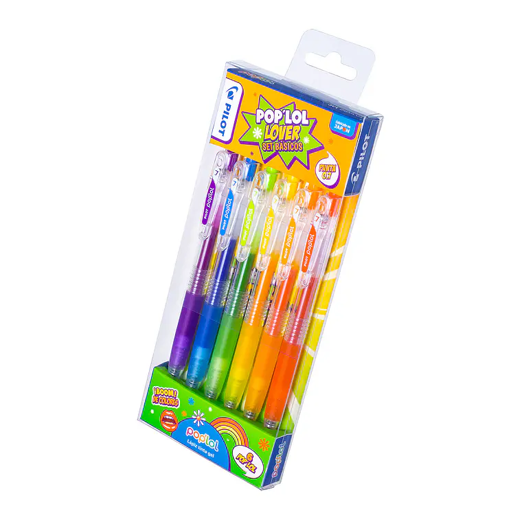 POP'LOL GEL  BÁSICOS (6 COLORES) 2