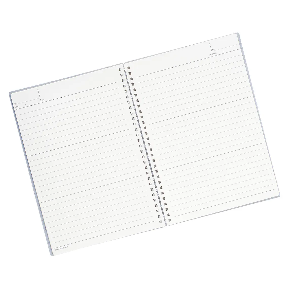 CUADERNO B5 AZUL PASTEL ANILLADO (18,4 x 25,7 x 1,2 cm) 2