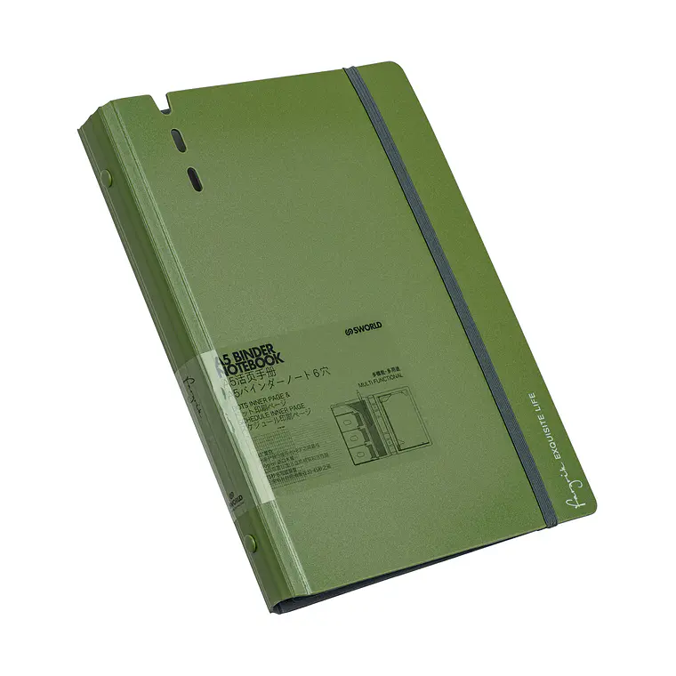AGENDA A5 VERDE C/HOJA DE REPUESTO (18 x 23,5 x 2,9 cm) 1